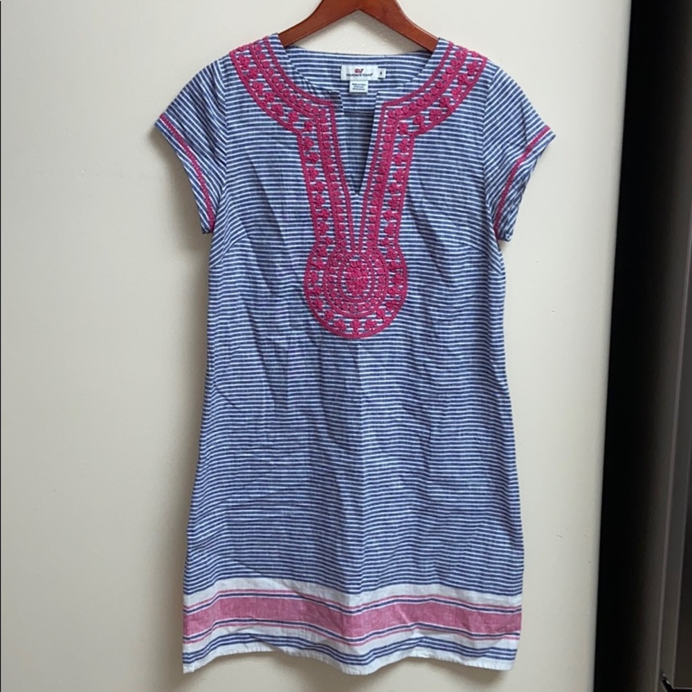 Vineyard Vines Linen/Cotton Dress